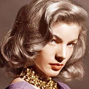 Lauren Bacall's lash extensions