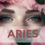 Aries Elegance: A Fiery Lash Aesthetic for 2025